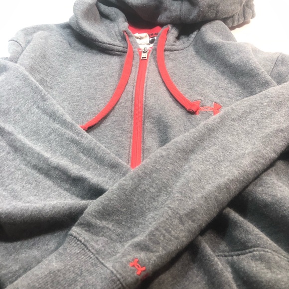 Under Armour Full Zip loose fit Hoodie Medium - Picture 8 of 11